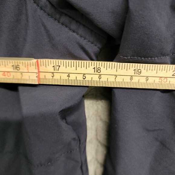 The North Face Snap Pullover Fleece‎ Jacket Women's Size Small Blue Colorblock - Picture 5 of 11